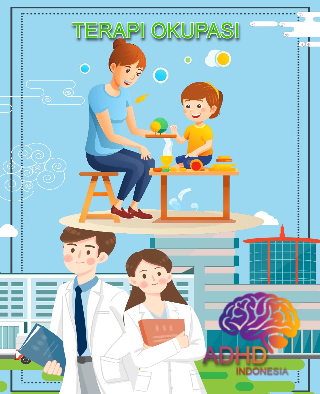 Rujukan untuk Terapi Okupasi untuk Anak ADHD Indonesia Kota Makassar
